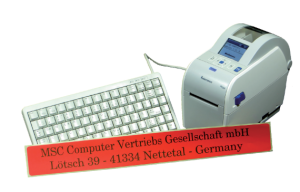 Minibanner Maschine