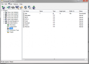 Honeywell PrintSet Software