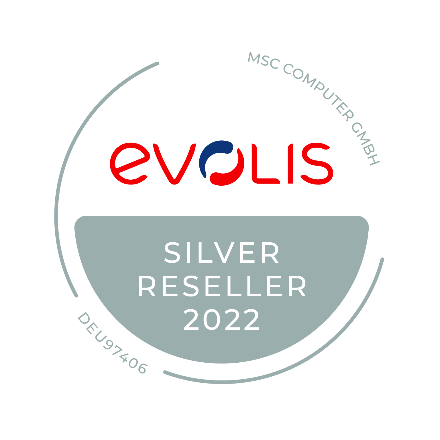 MSC Computer Silver Reseller Evolis Red Program